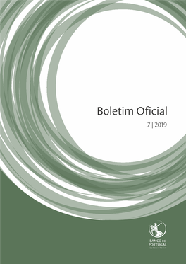 Boletim Oficial N.º 7/2019