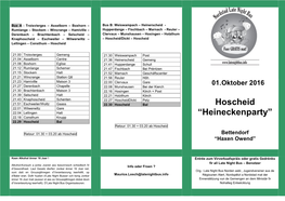 Hoscheid – Eschweiler – Wilwerwiltz – – Hoscheid/Dickt – Hoscheid