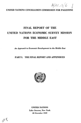 Final Report of Mission