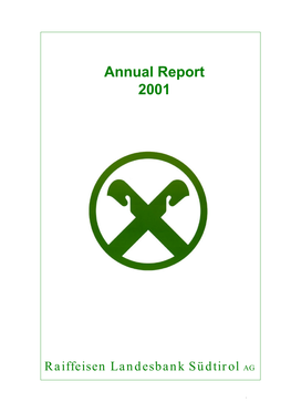 Annual Report 2001