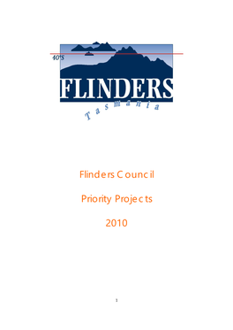 Flinders Council Priority Projects 2010