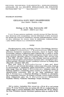 Geologia Klifu Kępy Swarzewskiej