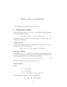 Elliptic Curves and Modularity