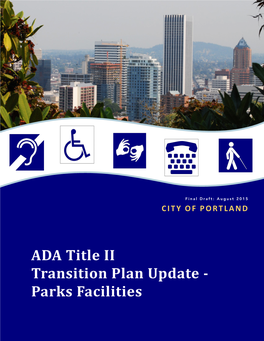 ADA Transition Plan Parks Supplement