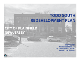 Todd South Redevelopment Plan
