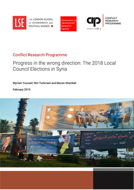 Progress in the Wrong Direction: the 2018 Local Council Elections in Syria