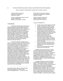 8.1 the Noaa Operational Model Archive and Distribution System (Nomads)