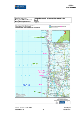 MA40 Policy Development Zone: PDZ16