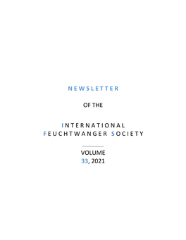 IFS Newsletter 33-2021 New.Pdf