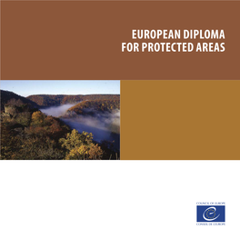 European Diploma for Protected Areas European Diploma for Protected Areas