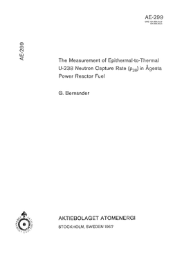 U-238 Neutron Capture Rate (P28) in Ågesta Power Reactor Fuel