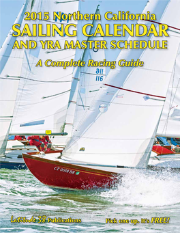 2015 N. CA Sailing Calendar & YRA Master Schedule