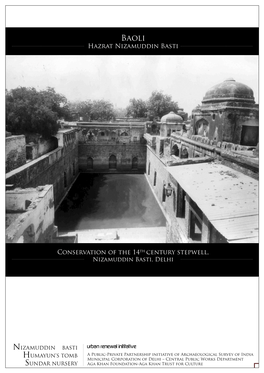 Hazrat Nizamuddin Basti Conservation of the 14Th Century