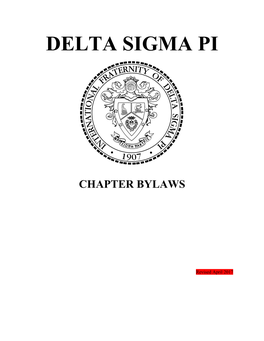 Delta Sigma Pi