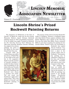 Lincoln Shrine's Prized Rockwell Painting Returns