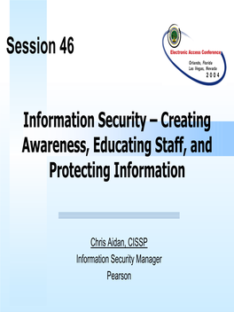 Information Security Awareness