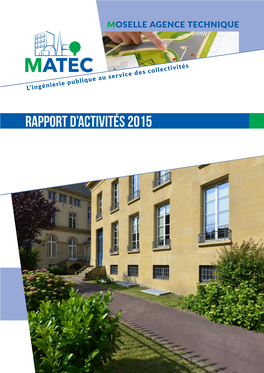 Rapport D'activités 2015