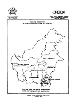 Thematic Geography to Develop Transmigration Settlements