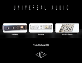 Software UAD DSP Family Hardware