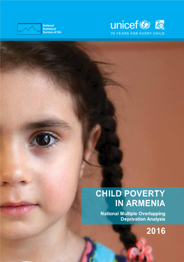 CHILD POVERTY in ARMENIA National Multiple Overlapping Deprivation Analysis