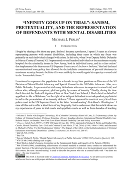 Sanism, Pretextuality, and the Representation of Defendants with Mental Disabilities