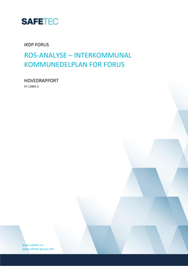 Ros-Analyse – Interkommunal Kommunedelplan for Forus