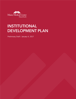 Institutional Development Plan