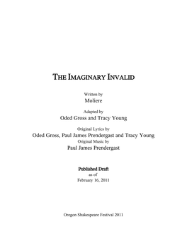 The Imaginary Invalid