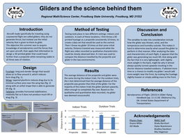 Gliders and the Science Behind Them