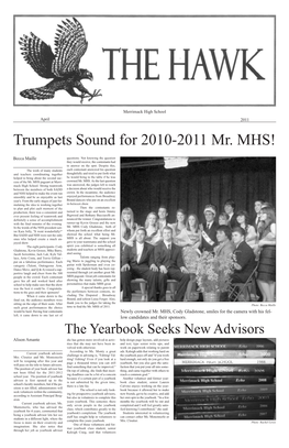 Trumpets Sound for 2010-2011 Mr. MHS!