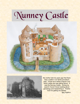 Nunney Castle