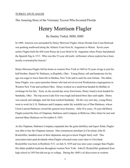 Henry Morrison Flagler