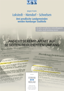 Lokstedt-Niendorf-Schnelsen: Drei Preußische Landgemeinden