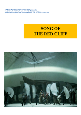 SONG of the RED CLIFF Pansori As Is, Story As New