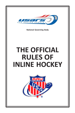 The Official Rules of Inline Hockey