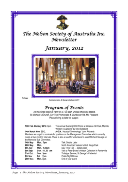 26 Nelson Newsletter Jan 2012