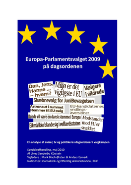 Speciale Europaparlamentsvalg