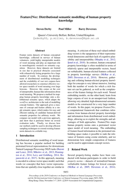 Distributional Semantic Modelling of Human Property Knowledge