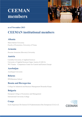 CEEMAN Members