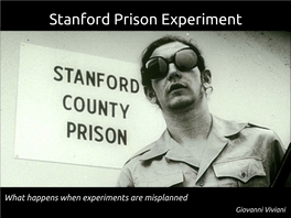 The Stanford Prison Experiment 1992, a Documentary Written by Zimbardo