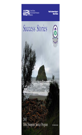 Success Stories: 2003 Tribal Nonpoint Source Program