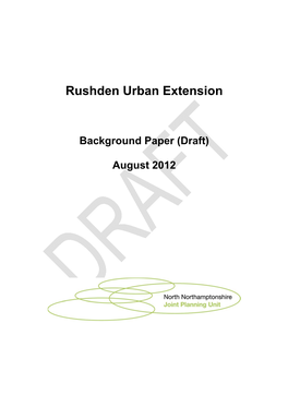 Rushden Urban Extension