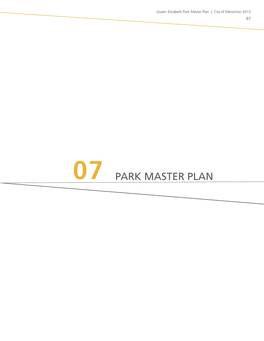 Part 1. Sec 7: Park Master Plan