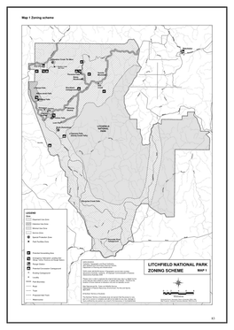 Litchfield National Park Zoning Scheme