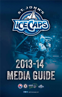 2013-14 St. John's Icecaps Media Guide (.Pdf)