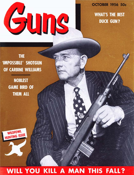 GUNS Magazine October 1956