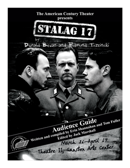 Stalag 17B Near Krems, Austria, Bevan and Fellow Prisoner Edmund Trzcinski Began Crafting the Play Stalag 17, Based on Their Prison Experiences