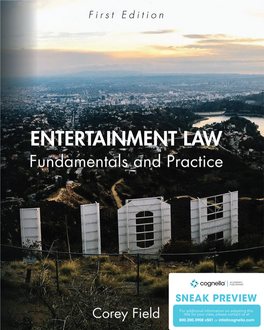 Entertainment Law