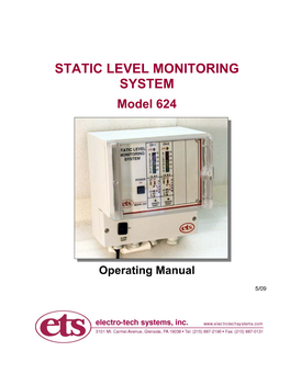 Static Level Monitoring System