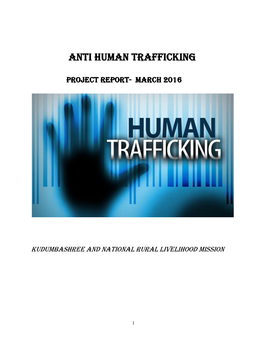 Anti Human Trafficking